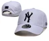 Designerskie czapki baseballowe czapki czapki dla mężczyzn kobiety dopasowane czapki casquette femme vintage luksusowe czapki słoneczne regulowane y15