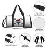 Outdoor -Taschen Taekwondo Koreanische Fitnessstation Martial Art Weekend Sports mit Schuhen Reise Custom Handtasche Bunte Fitness für Paar