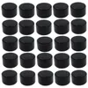 Lagerflaschen 75 Stücke 20g Plastikkosmetikcreme Füllglas leichter Nagellack Packflasche Schwarzes Reisen leere kleine Kapazität