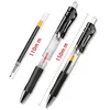 23pcs Pen de bolígrafo retráctil Gran capacidad 0.5 mm Black/Rojo/Azul Reemplazo Reemplazable Suministros de papelería