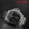 Athleisure Запятанные часы Shate Panerai Luminor Series Швейцарские мужские автоматические механические роскошные часы Спорт Спорт Тесный Человек Смотреть большой диаметр PAM00723 Диаметр 44 мм