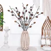 Dekorative Blumen 2pcs 66 cm (h) simulierte Eichenzweige.Geeignet für Wohnzimmer- und Esstischdekorationsverzierungen