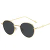 Lunettes de soleil Round Star Metal for Men Women Fashion Small Frame Polygon Sun Glasshes Vintage UV Protection