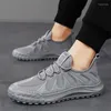 Wanderschuhe atmungsaktives Mesh Casual Sneakers für Männer und Frauen in Mode komfortable Portabilität Soft Avantgarde Outdoor Sports