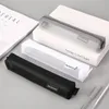 Transparente Schreibbeutelbeuteluntersuchung Spediziertes Nylon Mesh Unisex Mini Tragbarer Stiftfall Schulmaterial