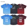 T-shirts voor heren Trapstar Mesh Football Jersey Blue Black Red Men Sportswear T-shirt Designer Fashion Clothing 77776568
