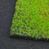 Dekorative Blumen künstlicher Moos Rasen Grasland gefälschter Grasteppich Simulation Rasen im Freien Gartenlandschaft Bodendekoration