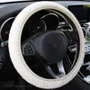 Steering Wheel Covers 1/2PCS 37-39cm Universal Cover Wear-resistant Anti-skid Gear Handbrake Auto Parts