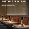 Masa lambaları 5200mAH USB Alüminyum Alaşım Masa Lambası LED Bar oturma odası için şarj edilebilir ışıklar okuma Kitabı Kablosuz