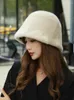 Berets Frauenhut Baumwollfutter Ski luxuriöser monochromatischer Superweicher warmer russischer Stil Winter