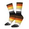 Herrensocken LGBT Progress Pride Flagge glückliche Kleidung lustige Neuheit Schwule Crew Streetstyle Verrückt für Männer Frauen