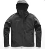 Herren Softshell North Jackets Mode nordweiche bionische Apex Freizeitjacken Kapuze Ski warme Gesichtsmäntel Outdoor Sportmäntel