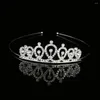 Haarclips Royal Crystal Hochzeit Tiaras Schönheit Schmuck Prom Party Braut Accessoires Strass Fashion Stirnband Girl