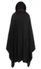 Unisexe Casual Hooded Poncho Cape Cloak Mashing M mante à sweat sweat-shirt Hip Hop Streetwear Pullover avec poche Moletom 202101056