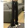 Women's Jeans Duomofu American Vintage Street Chic Flare Female Spring Classic High Waist Slim Fashion Simple Casual XS-2XL Women