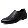 Zapatos de vestir en toda la temporada de cuero en el trabajo de negocios de negocios de negocios de moda para hombres.