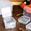 Mücevher Torbaları Taş Koleksiyonu Konteyner Mini Şeffaf Boncuk Depolama Kapları Küçük Ürünler Organizatörleri için Taşınabilir Organizatör Kutusu
