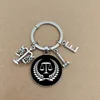 Diy Lawyer Keychain Justice Scale 26 Letter Keychain Judge Justice Hammer Keychain Law Student Gift Law Justice Logo Keychain