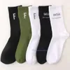 Designer Mens Socks Women Men Multi Color Fashion Hoge kwaliteit Katoen All Match Unisex Socken Classic Meias Breathable Mixing Football Basketball Sock