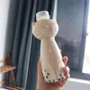 350500 ml bouteille jetable transparente chat Falle de jus d'animal de compagnie avec bonnet scellé charmant caricaturé portable cankware peut 240422