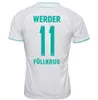 2023 2024 Werder Bremen Özel Futbol Forması Marvin Ducksch Leonardo Bittencourt Siyah Yeşil 23 24 Friedl Pieper Futbol Gömlekleri Top Tayland
