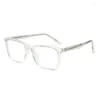 サングラスフレームレトロビジネスメンズ光学眼鏡フレームTR90ハイエンドアンチブルーライト近視高視線処方ウルトラ眼鏡