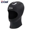 Capuche de plongée de plongée de 3 mm Néoprène Protéger le chapeau de baignade des cheveux avec un écran de plongée en apnée Hot Hood Swim WETSUIR CHAUD 240426