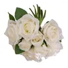 Декоративные цветы искусственные цветы имитируют украшение свадебных свадеб. Содержание шелк, подходящий для украшения гостиных