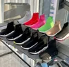 Designer Sneakers Sock Shoes Casual Sneaker Loafers Men Women Speed Trainer Triple Black Graffiti White Blue Red Clear Soly Beige Booties Designer Running Sneakers