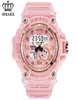 Smael Women Sport Digital Watch Electronic Quartz Dual Core Display LED Waterdichte horloges Casual Student Polshorwatch Girl Clock 205839917