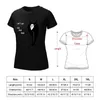 Polos de femmes I Don't Dis Blah T-shirt Animal Print Shirt For Girls Vêtements mignons Black T-shirts Femmes