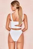 Swimwear féminin Ellolace Hollow Out Swimsuits en une seule pièce Body Fitness Bodys Femmes Bath Bath Suit 2024 MAINTRAIRE