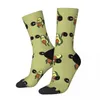 Chaussettes masculines Happy Funning Louting Avocado rétro Harajuku Gym hip hop nouveauté