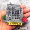 Resin 3D France Switzerland Germany Fridge Magnets Souvenir Refrigerator Magnet Tourist Gift Home Decor 240429