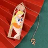 Детство Sailor Moon Sexy Girl Film Filmmark Movie Foil Периферийные закладки Металлические выпуска