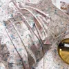 Luxe moerbei zijde beddengoed set met dekbedoverdekte montale laken kussensloop Noordse gladde linheet dubbele koningin king size 240415