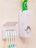 Distributore di dentifricio automatico con portasentari da denti Sfinione da bagno per spazzolino da denti e dentifricio EEA2952917885