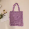 Shoulder Designer Bag Women Beach Bags Handbags Fashion Mesh Hollow Woven Shopping For Summer Straw Tote Bag 6Colors Dicky0750 s