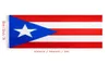 90x150cm Puerto Rico Nationale vlag Hangende vlaggen Banners Polyester Puerto Rico vlag Banner Outdoor Indoor Big Flag Decoration BH399235482