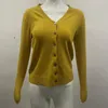 Damesbreien Casual vrouwen Cardigan Solid Color Dames gezellige V-hals gebreide zachte warme trui voor de herfst/winter