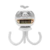 Przenośny wentylator wentylatora dla dziecka klips USB 3600 mAh Bladeless Shake Headheld Standible Octopus Kids Fan Summer 240423