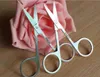 200PCS Makeup Eyebrow Scissor With Sharp Head Stainless Steel Women Brow Beauty Makeup Tool Curved Manicure Cuticle Cutting X0061653583