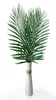 Plantas de palmeira tropical artificial Folhas falsas FAUX Greenery Greenery Greenery para Flores Arranjo Festa de Casamento De9083710