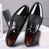 Scarpe casual 2024 Spring Autumn Style da uomo Business in pelle da uomo Comodo da spina comodo Calzatura non slittata