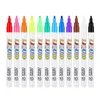 12 Färg/Set Liquid Erasable Chalk Marker Pen For Glass Windows Blackboard Markers Teaching Tools Office Material Escolar 240423