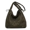 Waist Bags Casual Nylon Cloth Bag Female Trend Drawstring Shoulder Messenger Leisure Large Capacity