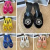 Designer Luxury Brand Dames Sandalen Nieuwe kanten Rhinestone hakken 6 cm 9 cm open teen sexy sandaal zomer mode casual bruiloft sandalen met hoge hakken met doos