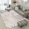 Tapis de grande taille pour salon chambre ménage résistante à la saleté sans lavage facile à entretenir et à grande surface étanche du tapis de sol sans glissement