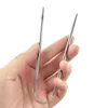 Cirkulära stickade nålar 3 st stickning av metallkabeluppsättning för spädbarn ärmstockar Tillbehör 240428