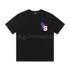Designer TrapStars Tracksuit Mens T Shirt Short Sleeve Print Outfit Chenille Tracksuit Black Cotton Londons Streetwear S-XL Hoge kwaliteit